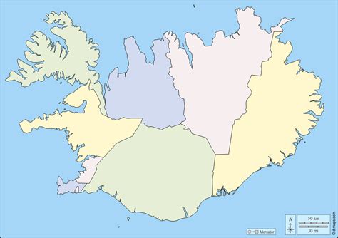 Islandia Mapa Gratuito Mapa Mudo Gratuito Mapa En Blanco Gratuito