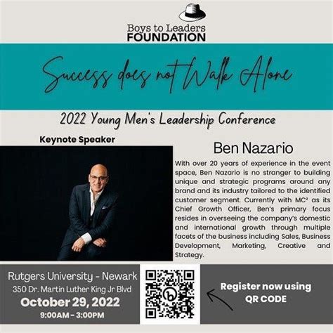 Oct 29 Boys To Leaders Foundation 9th Annual Latino Youth Leadership