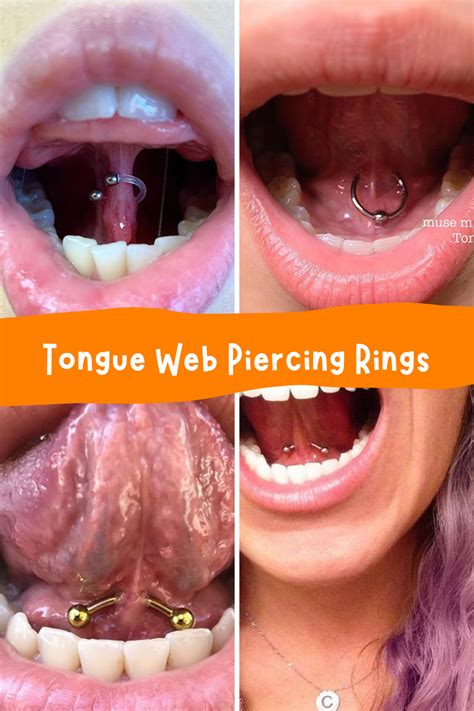 Tongue Web Piercing Infection