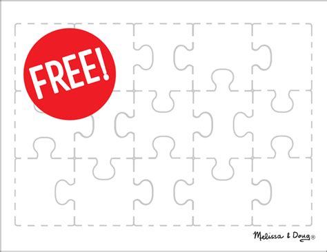 Create Your Own Jigsaw Puzzle Free Printable