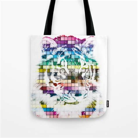 Pantone Tiger Color Chart Tote Bag By BuySkullCat Society6