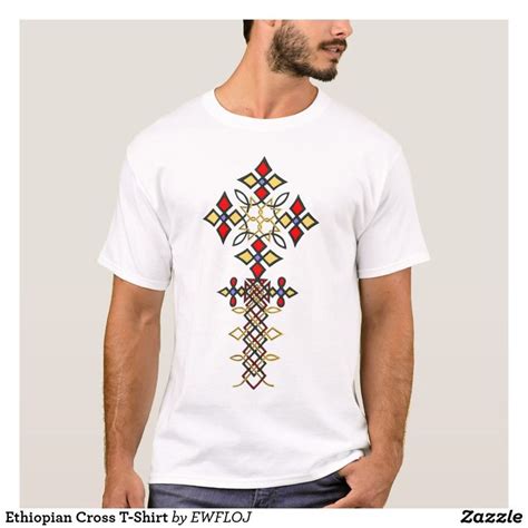 Ethiopian Cross T Shirt Ethiopian Clothing Ethiopian Traditional Dress Shirts