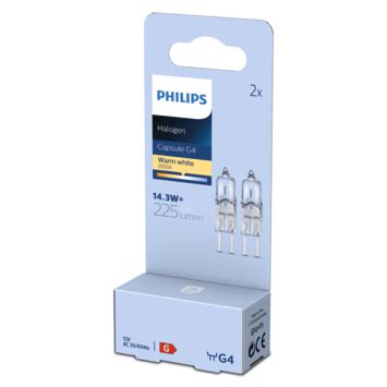 GAMMA Philips Halogeen Capsule 14W G4 12V 2 Stuks Kopen Halogeenlampen