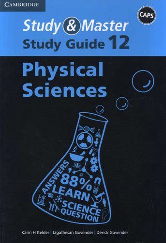 Study Master Physical Sciences Study Guide Grade 12 Paperback