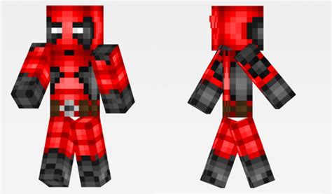 Deadpool Skin Minecraft Pe Bedrock Skins