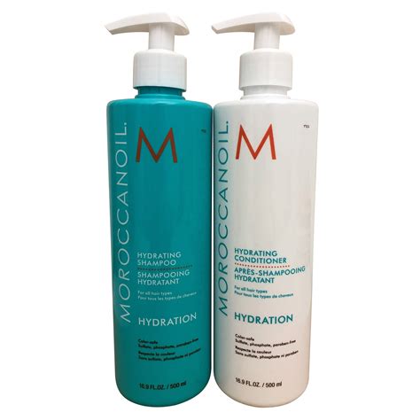 Moroccanoil Hydrating Shampoo And Conditioner Duo 169 Oz Each Walmart