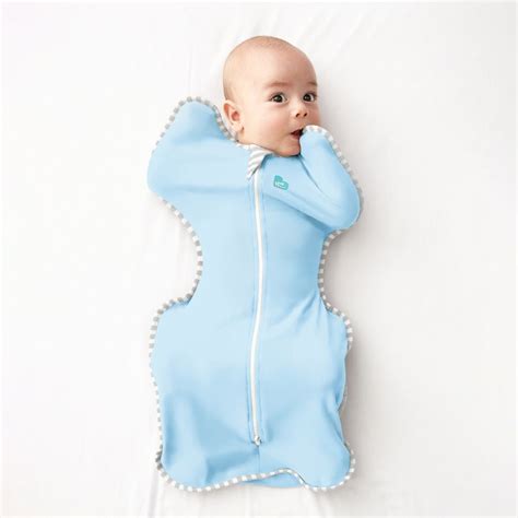 Love To Dream Swaddle Up Lite 02 Tog Light Blue Newborn Swaddles