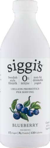 Siggis® Blueberry Drinkable Yogurt 32 Fl Oz Frys Food Stores