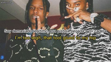 Aap Rocky And Playboi Carti Sights Our Detiny Sub Español Youtube