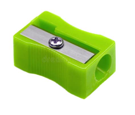 Green Pencil Sharpener Stock Image Image Of Green Design 104229827