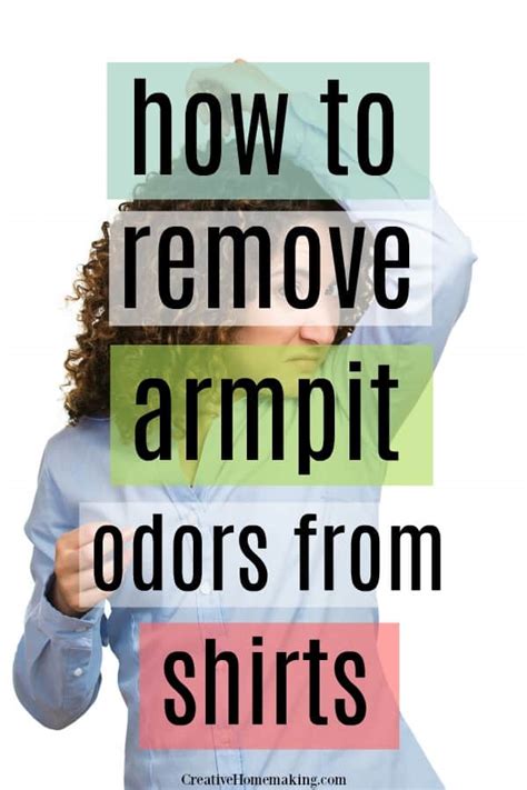 Removing Armpit Odors From Shirts Effective Tips And Tricks Creative