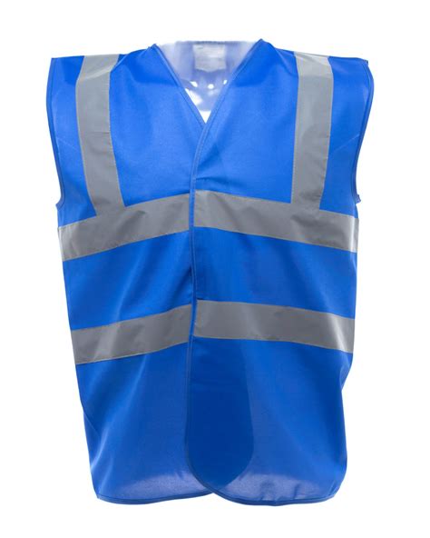 Nothing stands out like custom safety vests. Royal Blue Hi Vis Coloured Waistcoats / Safety Vest Add ...