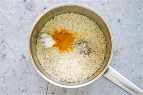 Easy Turmeric Rice Recipe Golden Rice Fuss Free Flavours