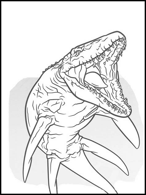 Imprimir Desenhos Para Colorir Jurassic World