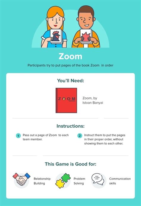 Zoom games are fun activities played over video call. Top 37 Team Building Activities + Illustrated Instructions