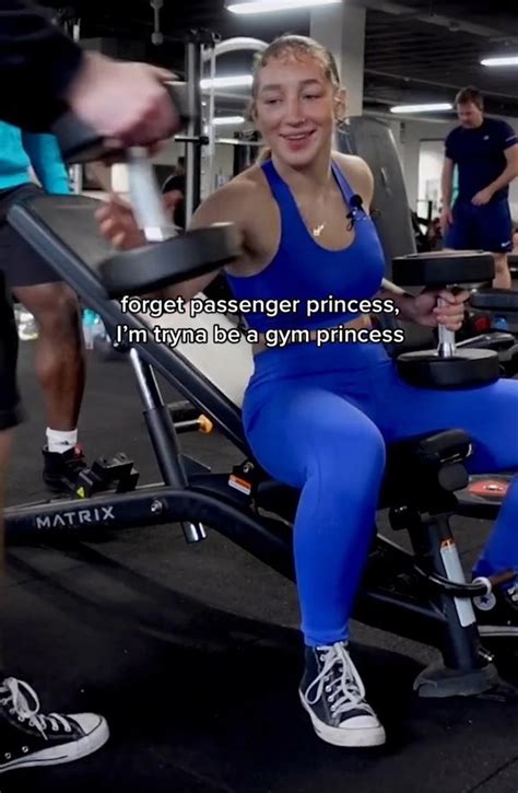 I’m A ‘gym Princess’ Men Bring Me My Weights And Spot Me People Say