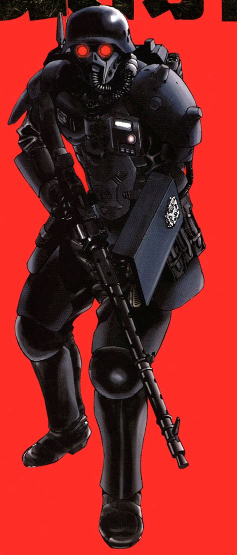 I could only find a scanlation. Soldier. Kerberos Panzer Cop | Anime military, Armor ...