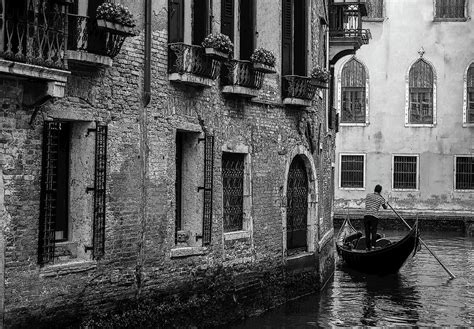Venice In Black And White Photograph By Robert Blandy Jr Fine Art America