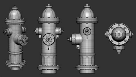 Hydrant Hard Surface Modeling Tutorial In Blender Flippednormals