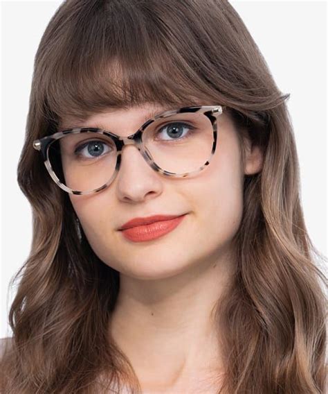 attitude cat eye ivory tortoise frame glasses for women eyebuydirect in 2021 eyebuydirect