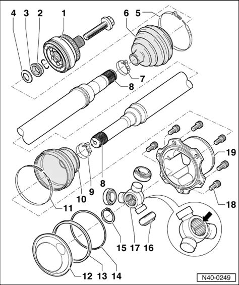 Volkswagen Workshop Service And Repair Manuals Passat B3 Running Gear Front Suspension