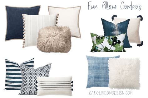 What size & type of pillow inserts should you use? Your Guide to Choosing and Styling Throw Pillows | Caroline on Design
