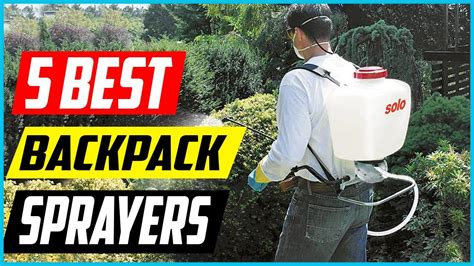 Top Best Backpack Sprayers In Review Youtube
