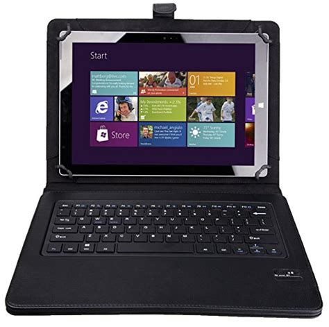 Hp pro slate 12 android tablet. HP Pro Slate 12 keyboard case, KuGi ® High quality Ultra ...