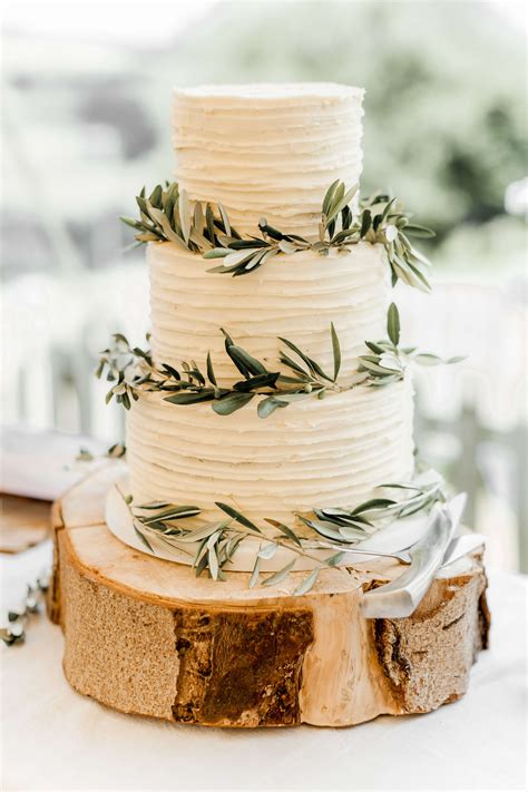 The most common place people mess up is the gap between the top and bottom tiers. White Rose Cake Design - Naked and Semi-Naked Wedding ...