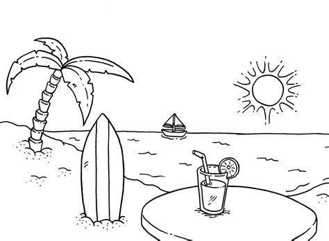coloring pages  beaches high quality coloring pages