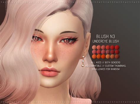 Sims 4 Cc Body Blush Minimalis