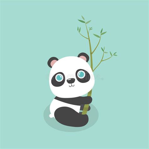 Cute Red Panda Pattern Stock Vector Illustration Of