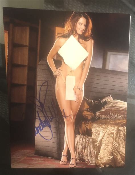 Candice Michelle Signed X Photo Autographed Wrestling Wwe Playboy