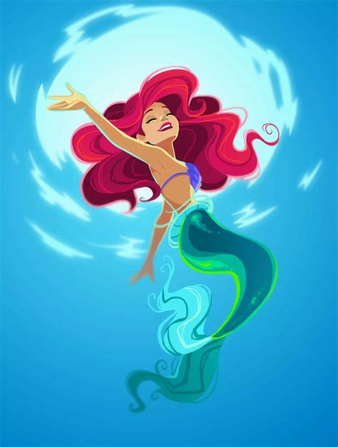 Pin De Kayleigh Montoya En Mermaids Princesas Disney Dibujos