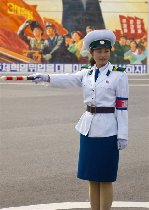 Kim Jong Un Employing Only The Hottest Female Traffic Cops