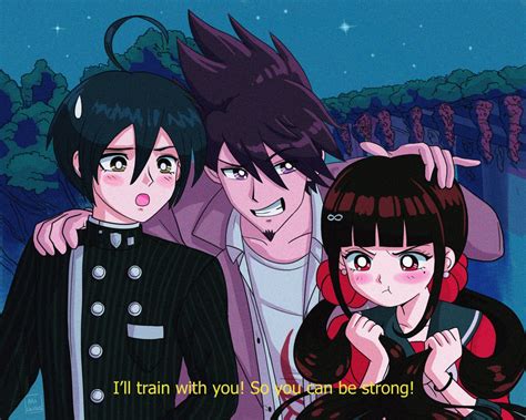 training trio 90 s anime edition r danganronpa