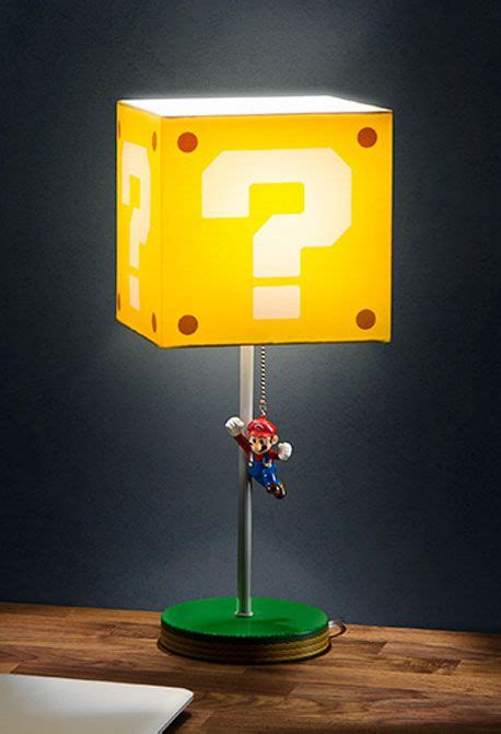 Super Mario Question Block Lamp Supermario Nintendo Supermariobros