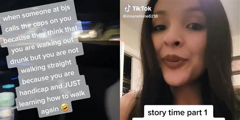 Tiktoker Says Someone Called The Cops Because Of Her Limp