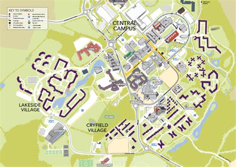Warwick Uni Campus Map Gracia Georgeanne