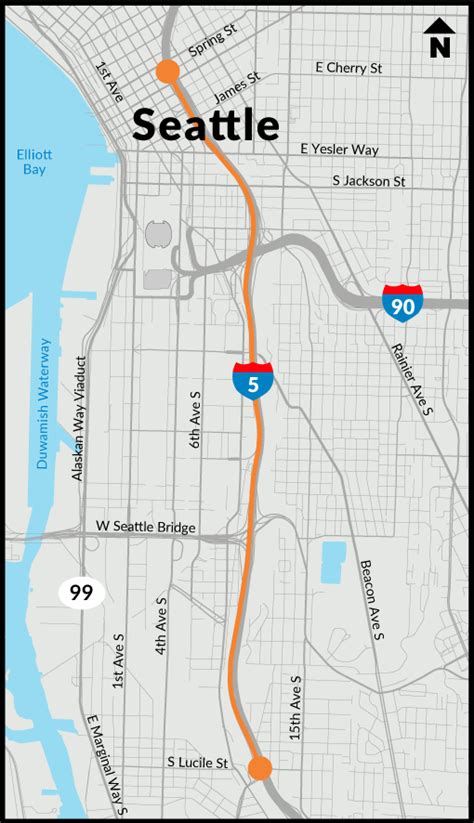 Drive Through Seattle Revive I 5 Returns With Freeway Lane Closures