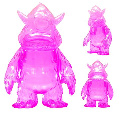 Spankystokes X Toy Art Gallery Translucent Hot Pink Stroll Sofubi