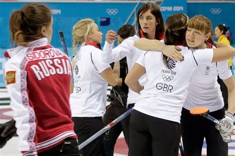 Winter Olympics Russia Win Offers Great Britains Womens Curling Team