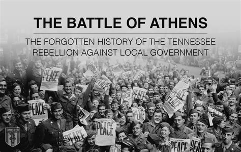 Battle Of Athens The Forgotten History Of The Tennessee Rebellion