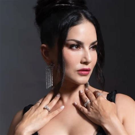 Sunny Leone Raises The Temperature In A Black Gown Fans React To Her Stunning Hotness