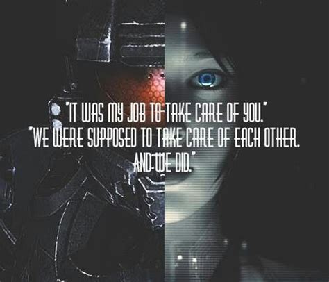 Cortanahalo 4 Quote With Humanized Cortana Art Its Not A Love Story