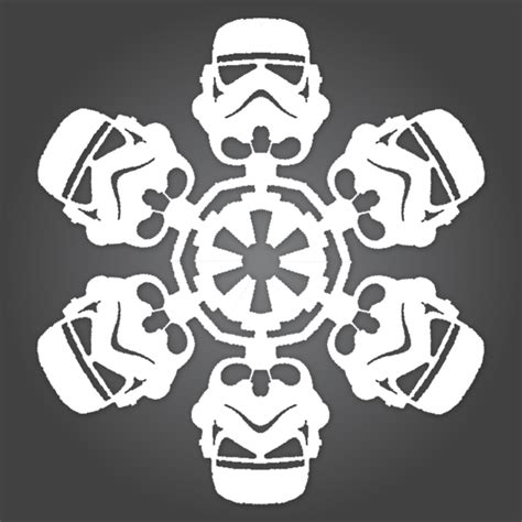 Make Your Own Star Wars Snowflakes Forevergeek