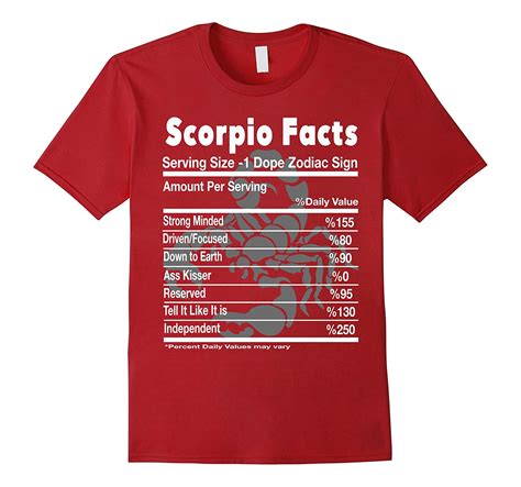 Best gifts for scorpio man. Scorpio Facts - Funny Birthday gift for Scorpio-CL - Colamaga