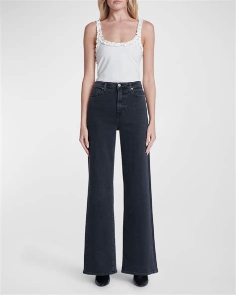 7 for all mankind jo ultra high rise wide jeans neiman marcus