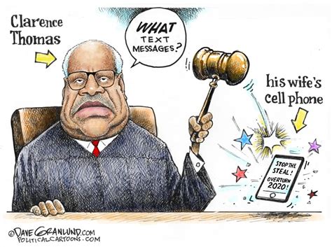 clarence thomas caricature