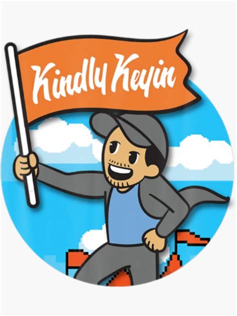 Kindly Keyin Sticker For Sale By Carla Niki Redbubble